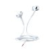 Εικόνα της Earphones WK YB06 3.5mm 1.2m White