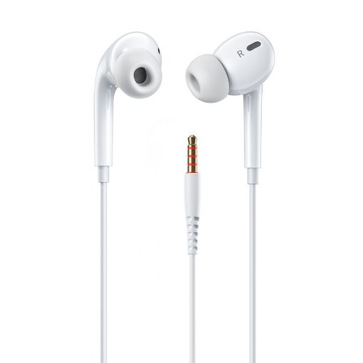Εικόνα της Earphones WK YB06 3.5mm 1.2m White