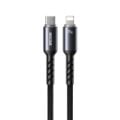 Εικόνα της Καλώδιο WK USB-C Male to Lightning 35W LED 1.2m Black WDC-C15