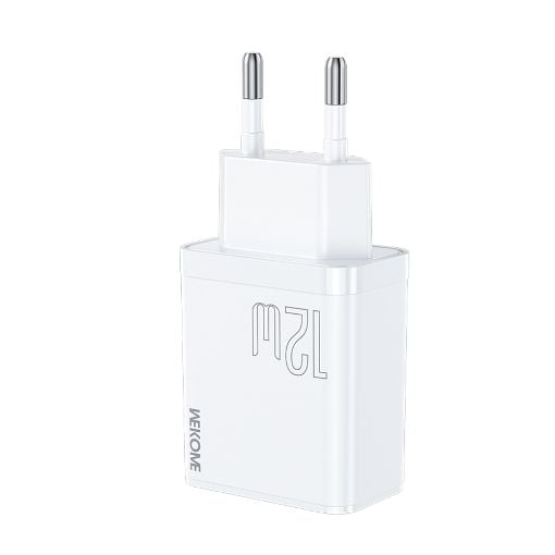 Εικόνα της Φορτιστής WK USB-A 12W με καλώδιο Micro-USB White