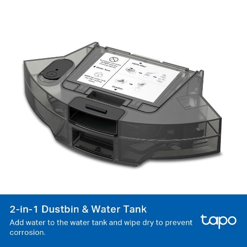 Εικόνα της TP-Link Tapo Robot Vacuum 2-in-1 Dustbin & Water Tank