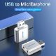 Εικόνα της External SoundCard Vention USB Metal Silvery VAB-S13