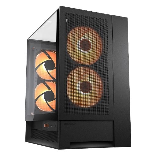 Εικόνα της Cougar Omny X Middle RGB Tempered Glass Black 382WA30.0001