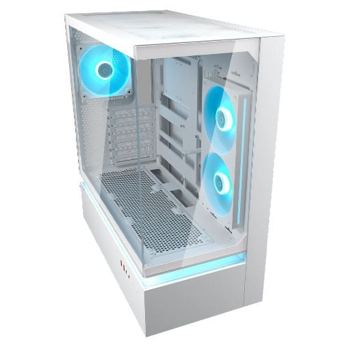 Εικόνα της Cougar CFV235 ΑRGB Tempered Glass White 382DA40.0002