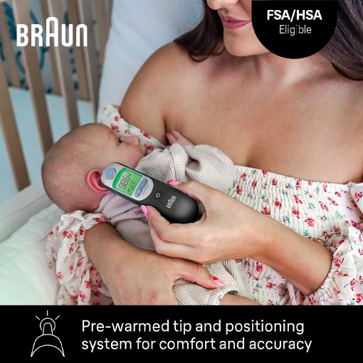 Εικόνα της Ψηφιακό Θερμόμετρο Αυτιού Braun Thermoscan 7 Black IRT6520B