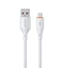 Εικόνα της Καλώδιο WK USB-A Male to Micro-USB Male 12W 1m White WDC-67m