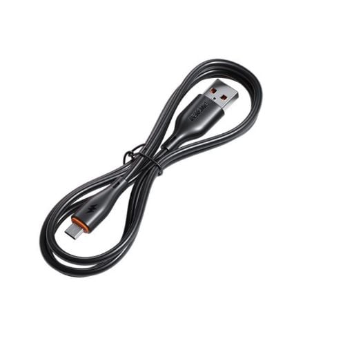 Εικόνα της Καλώδιο WK USB-A Male to Micro-USB Male 12W 1m Black WDC-67m