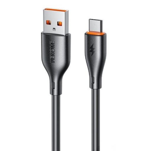 Εικόνα της Καλώδιο WK USB-A Male to Micro-USB Male 12W 1m Black WDC-67m