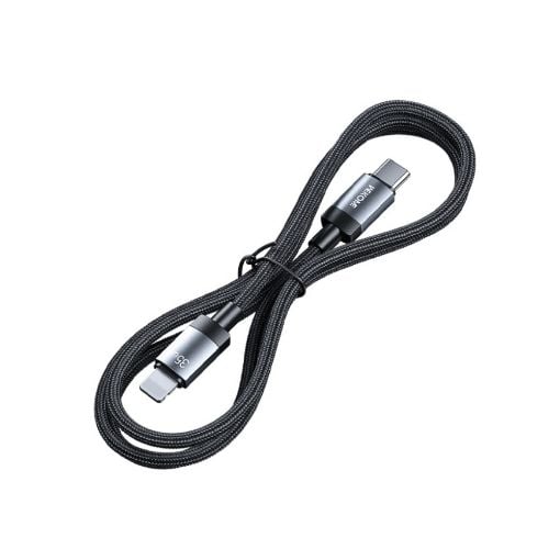 Εικόνα της Καλώδιο WK USB-C Male to Lightning 35W 1m Black WDC-99