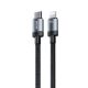 Εικόνα της Καλώδιο WK USB-C Male to Lightning 35W 1m Black WDC-99