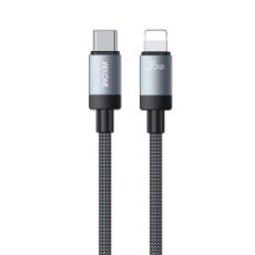 Εικόνα της Καλώδιο WK USB-C Male to Lightning 35W 1m Black WDC-99