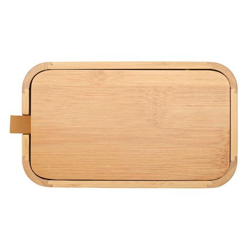 Εικόνα της Κουτί Αποθήκευσης Estia Bamboo Essentials 3 Θέσεων με Καθρέφτη 23x13.5x4cm 02-35327