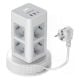Εικόνα της Πολύπριζο Tessan 8 Θέσεων με 2xUSB-A & 1xUSB-C TPS03RX-DE-C