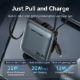 Εικόνα της Power Bank Vention Dash 10000mAh Led Display Built-Ιn USB-C & Lightning 35W Gray FHFN0