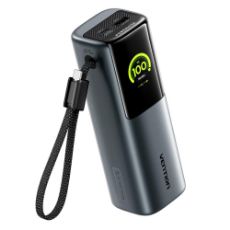 Εικόνα της Power Bank Vention 20000mAh USB-C & USB-A με Ενσωματωμένο Καλώδιο 165W Gray FKFH0
