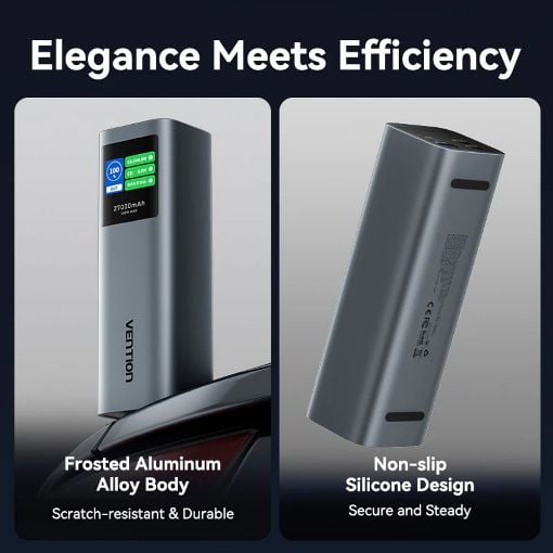Εικόνα της Power Bank Vention 27000mAh 2x USB-C & USB-A 140W Gray FKEH0