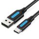 Εικόνα της Καλώδιο Vention USB-A Male to USB-C Male 3A 2m Black COKBH