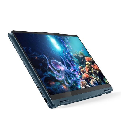 Εικόνα της Laptop Lenovo Yoga 7 2-in-1 14AKP10 14" Touch OLED AMD Ryzen AI 7 350 16GB 1TB SSD Win11 Home Tidal Teal 83JR001WGM