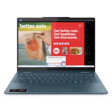 Εικόνα της Laptop Lenovo Yoga 7 2-in-1 14AKP10 14" Touch OLED AMD Ryzen AI 7 350 16GB 1TB SSD Win11 Home Tidal Teal 83JR001WGM