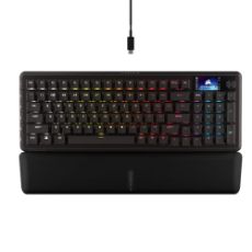 Εικόνα της Πληκτρολόγιο Corsair Vanguard 96 8Κ Wireless RGB Hot-Swappable Plasma Switches (US) Black CH-91F901E-NA