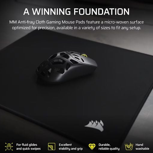 Εικόνα της Mouse Pad Corsair MM Anti-Fray 3XL Υφασμάτινο Gaming Black CH-941D0C0-WW