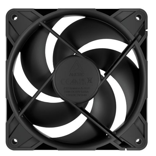 Εικόνα της Case Fan Arctic P12 Pro PWM 120mm Reverse (3-Pack) Black ACFAN00332A