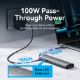 Εικόνα της Docking Station Vention 9-in-1 USB-C PD 4K 60Hz 100W 0.15m Gray TGVHB