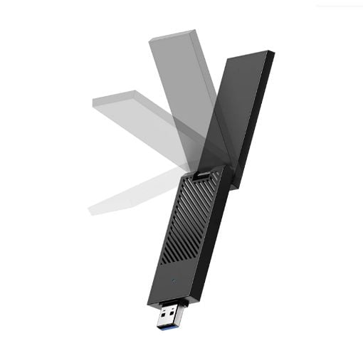 Εικόνα της Wireless USB Adapter Cudy WU6500 Triband BE6500 Black