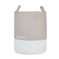 Εικόνα της Καλάθι Απλύτων Estia Tone Lab με Χερούλια 48lt 35x35x50cm Stone Clay 02-41212