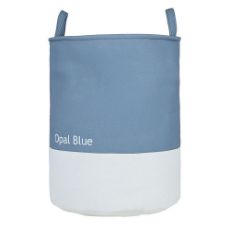 Εικόνα της Καλάθι Απλύτων Estia Tone Lab με Χερούλια 48lt 35x35x50cm Opal Blue 02-41236