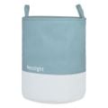 Εικόνα της Καλάθι Απλύτων Estia Tone Lab με Χερούλια 48lt 35x35x50cm Mosslight 02-41243