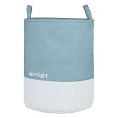 Εικόνα της Καλάθι Απλύτων Estia Tone Lab με Χερούλια 48lt 35x35x50cm Mosslight 02-41243