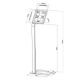 Εικόνα της Tablet Floor Stand Neomounts 9.7-10.1" Anti-Theft TABLET-S100SILVER