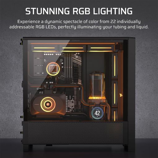 Εικόνα της Pump/Reservoir Combo Corsair XD6 RGB iCUE Link with LCD Screen Stealth Grey CX-9040015-WW