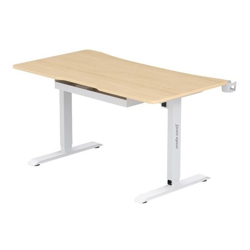 Εικόνα της Gaming Desk Anda Seat Xtreme με Ρυθμιζόμενο Ύψος 140 x 75 x 117 cm Wood/White AD-D-DD1-1400-07-K