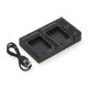 Εικόνα της Φορτιστής Μπαταριών WS Xtreme Power για Sony NP-BG1 / NP-FG1 2 Θέσεων με USB-C 8.4V 0.7A