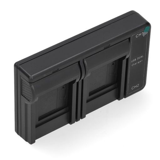 Εικόνα της Φορτιστής Μπαταριών WS Xtreme Power για Panasonic CGA-S005 2 Θέσεων με USB-C 4.2V 0.7A