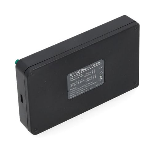 Εικόνα της Φορτιστής Μπαταριών WS Xtreme Power για Panasonic CGR-S006 / CGA-S006 / DMW-BMA7 2 Θέσεων με USB-C 8.4V 0.7A