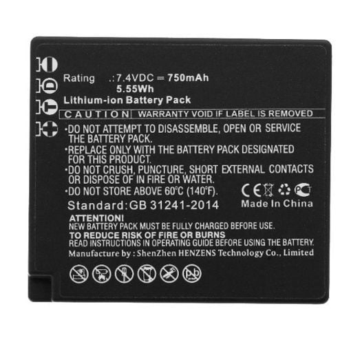 Εικόνα της Μπαταρία WS Xtreme Power για Panasonic DMW-BLG10 / DMW-BLG10E 7.4V 750mAh