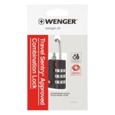Εικόνα της Κλειδαριά Αποσκευών Wenger 6x3x1cm Black 604563