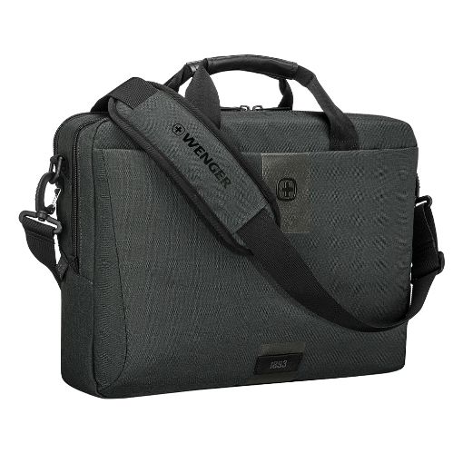 Εικόνα της Τσάντα Laptop 16" Wenger MX Eco Brief 16 με Θήκη Tablet 10'' 15L Charcoal 612263