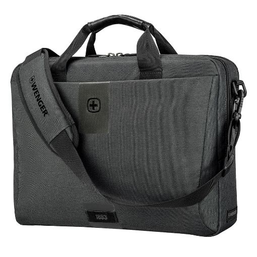 Εικόνα της Τσάντα Laptop 16" Wenger MX Eco Brief 16 με Θήκη Tablet 10'' 15L Charcoal 612263