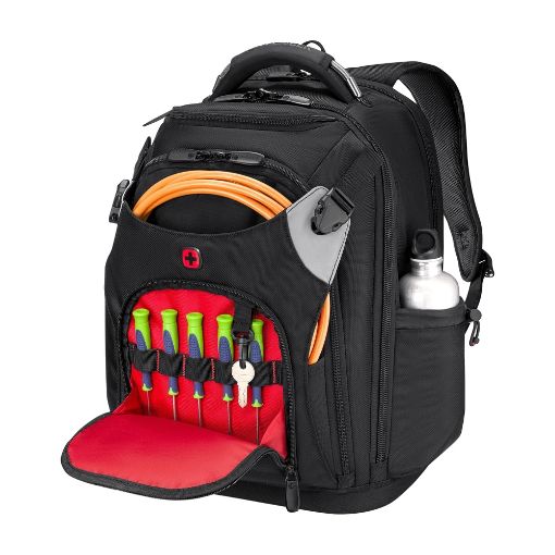 Εικόνα της Τσάντα Εργαλείων Wenger Tool Backpack Pro με Θήκη Laptop 17'' Black 653722