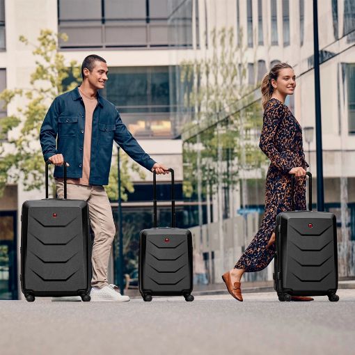 Εικόνα της Βαλίτσα Wenger Prymo Hardside Luggage 76x52x30cm 93L Black 612538