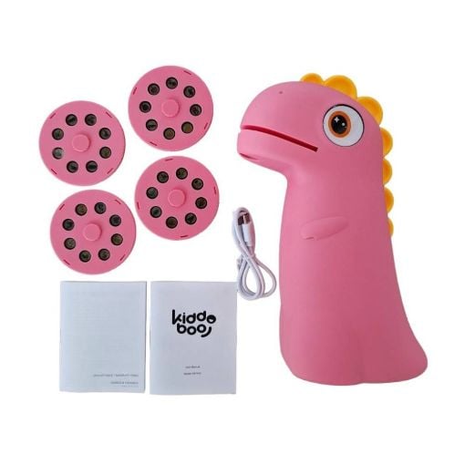 Εικόνα της Προτζέκτορας Ζωγραφικής Kiddoboo Dino's Art Pink KBTY02PNK