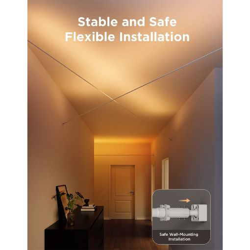 Εικόνα της Govee Strip Light with Skyline Kit RGBWWIC WiFi/Bluetooth H61B8
