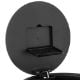 Εικόνα της Καλάθι Απορριμμάτων 5Five Delta 30L 39x33x62cm Black 164753G