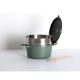 Εικόνα της Κατσαρόλα 5Five με Καλάθι Ατμού 24cm 4.5lt Olive Green 189457