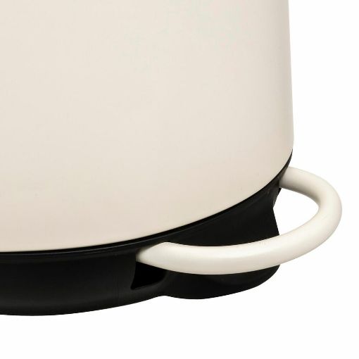 Εικόνα της Καλαθάκι Μπάνιου 5Five Duo Μεταλλικό Soft Close 5lt Ivory 200170A