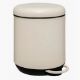 Εικόνα της Καλαθάκι Μπάνιου 5Five Duo Μεταλλικό Soft Close 5lt Ivory 200170A